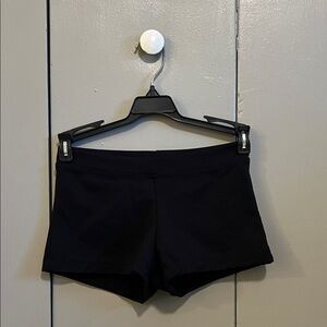 Capezio Women's Black Athletic Shorts